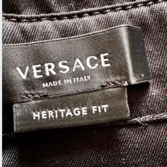 Versace Heritage Fit Cotton Shirt Jacket - Picture 9 of 16